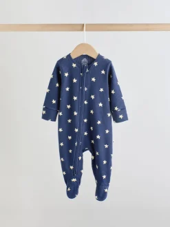 Next Étoile de marine - Lot de 3 dors-bien bébé à fermeture éclair bidirectionnelle (0-2ans)