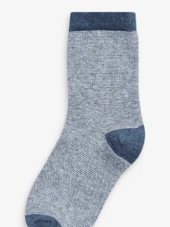 Next - Paquet de chaussettes en coton riche 7 Étoiles bleues Online