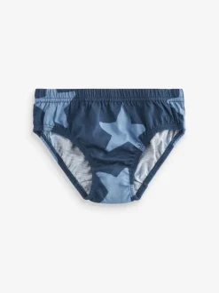 Next Étoiles et rayures bleues - Paquet de slips 10 (1.5-10ans) Sale