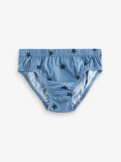 Next Étoiles et rayures bleues - Paquet de slips 10 (1.5-10ans) Sale