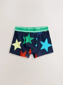 Next - Lot de 5 malles à motif junior (1.5-16ans) Étoiles et rayures multicolores Clearance