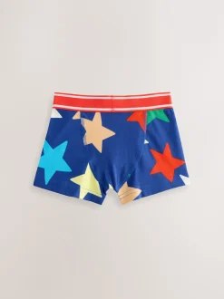 Next - Lot de 5 malles à motif junior (1.5-16ans) Étoiles et rayures multicolores Clearance