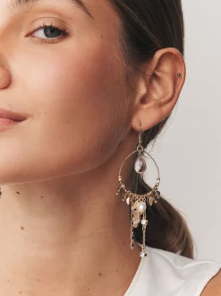 Next Tonalité d'or - Boucles d’oreilles Teardrop