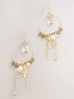 Next Tonalité d'or - Boucles d’oreilles Teardrop