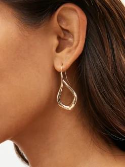 Next Tonalité d'or - Boucles d'oreilles Tear Drop Outlet