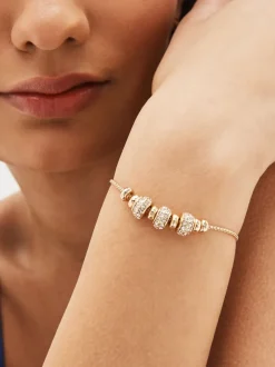 Next Tonalité d'or - Bracelet pully scintillant avec maïs soufflé perlé New