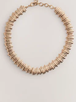 Next Tonalité d'or - Collier à col cranté Sale