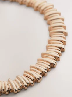 Next Tonalité d'or - Collier à col cranté Sale