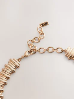 Next Tonalité d'or - Collier à col cranté Sale