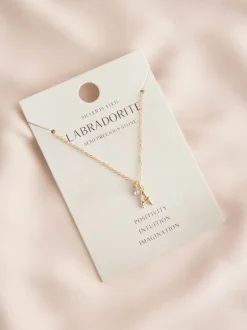 Next Tonalité d'or - Collier à initiale Best