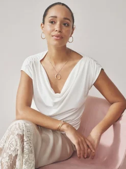 Next Tonalité d'or - Créoles brillantes Clearance