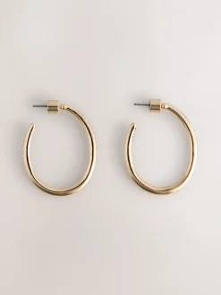 Next Tonalité d'or - Créoles brillantes Clearance