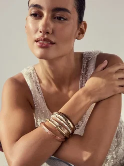 Next Tonalité d'or - Lot de bracelets mixtes Online