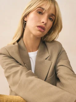 Next Tonalité d'or - Pendants d'oreilles cercle Online