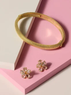Ted Baker Tonalité d'or - DOTETT : bracelet à pois Outlet