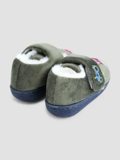 Jojo Maman Bébé - Chaussons Tracteur Vert Outlet