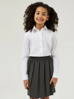 Trutex Lot de 3 chemises blanches à manches longues New