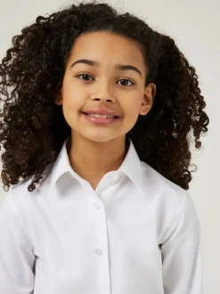 Trutex Lot de 3 chemises blanches à manches longues New