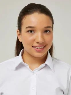 Trutex White Regular Fit Manches courtes  2 Pack School Shirts Hot