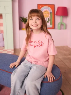 Eleanor Bowmer T-shirt Who Ruled the World en 100% coton pour enfant Clearance