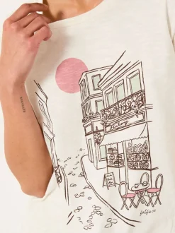 Fat Face T-shirt FatFace Scenic Graphic New