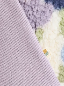 Next tulipe Crème/Violet - Ensemble de Hauts et Leggings en polaire Bébé 2 pièces (0mois-2ans)