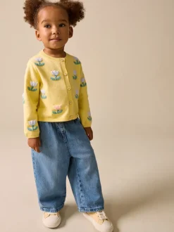 Next tulipe Jaune - Cardigan (3 à 10 ans) Online