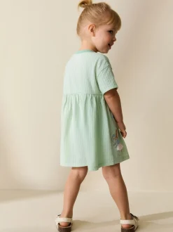 Next Turquoise motif fée - Robe en jersey (3mois à7ans) Sale