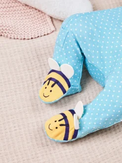 Jojo Maman Bébé Œuf de canard Abeille - Dors-bien zippé à motif appliqué Best