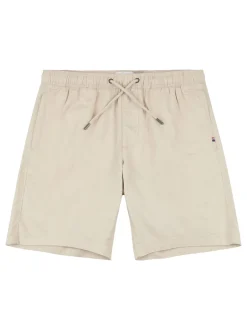 U.S. Polo Assn . Mens Lin Blend Deck Shorts Outlet