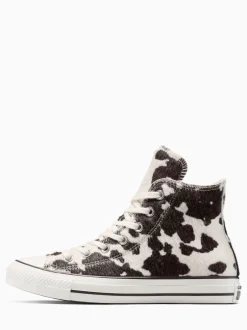 Converse Vache marron - Baskets Chuck Taylor en daim sur l’ensemble