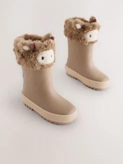 Next Vache Marron Hamish - Bottes de pluie à revers doublés Online