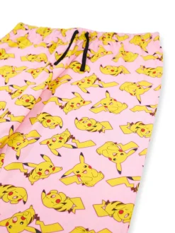 Vanilla Underground Ensemble pyjama Pokemon rose à manches courtes et jambes longues 100% coton Clearance