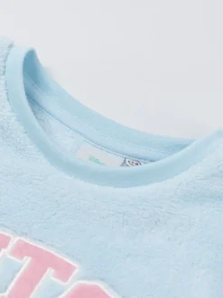 Vanilla Underground Ensemble de pyjamas polaires à manches longues et jambes longues Lilo & Stitch Sale