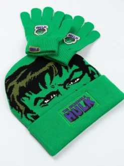 Vanilla Underground Ensemble bonnet et gants Marvel Hulk
