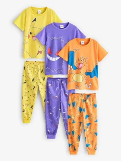 Vanilla Underground Garçons Pokemon Pyjama 3 Lot Outlet