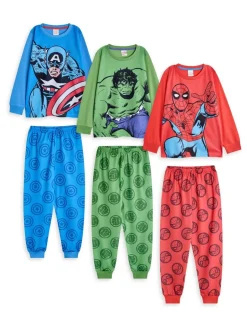 Vanilla Underground Marvel Pyjama Garçons 3 Lot Online