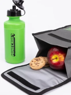 Vanilla Underground Minecraft Ensemble de sacs à dos Creeper 4 Pieces pour garçons New