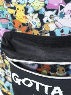 Vanilla Underground Pokemon Pokemon unisexe enfant Multi Character imprimé et Gotta Catch Em All sac à dos Hot