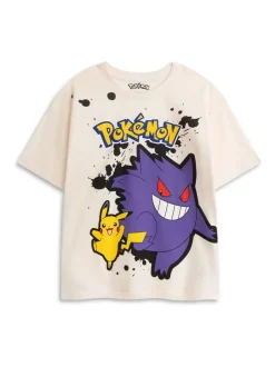 Vanilla Underground Pyjamas en coton Pokemon multicolore à manches courtes Ensemble Lot de 2 Sale
