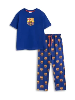 Vanilla Underground pyjama FC Barcelon à manches courtes New