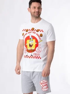 Vanilla Underground Pyjama court Bob l’éponge pour homme Discount