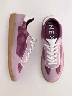 Next Velours côtelé rose - Forever Comfort® Lacets Formateurs New