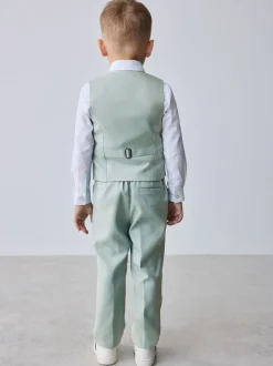 Baker by Ted Baker Vert - Ensemble Gilet Chemises et Pantalons Best