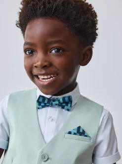 Baker by Ted Baker Vert - Ensemble chemise, gilet et short Sale