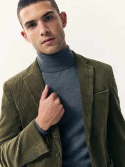 Next Vert - Blazer en velours côtelé Hot