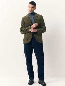 Next Vert - Blazer en velours côtelé Hot