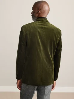 Next Vert - Blazer en velours côtelé italien Signature Duca Visconti coupe régulière Best
