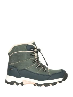 Mountain Warehouse Vert - Bottes de neige imperméables Comet Best