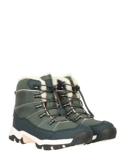 Mountain Warehouse Vert - Bottes de neige imperméables Comet Best